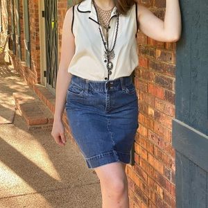 Eddie Bauer Denim Skirt